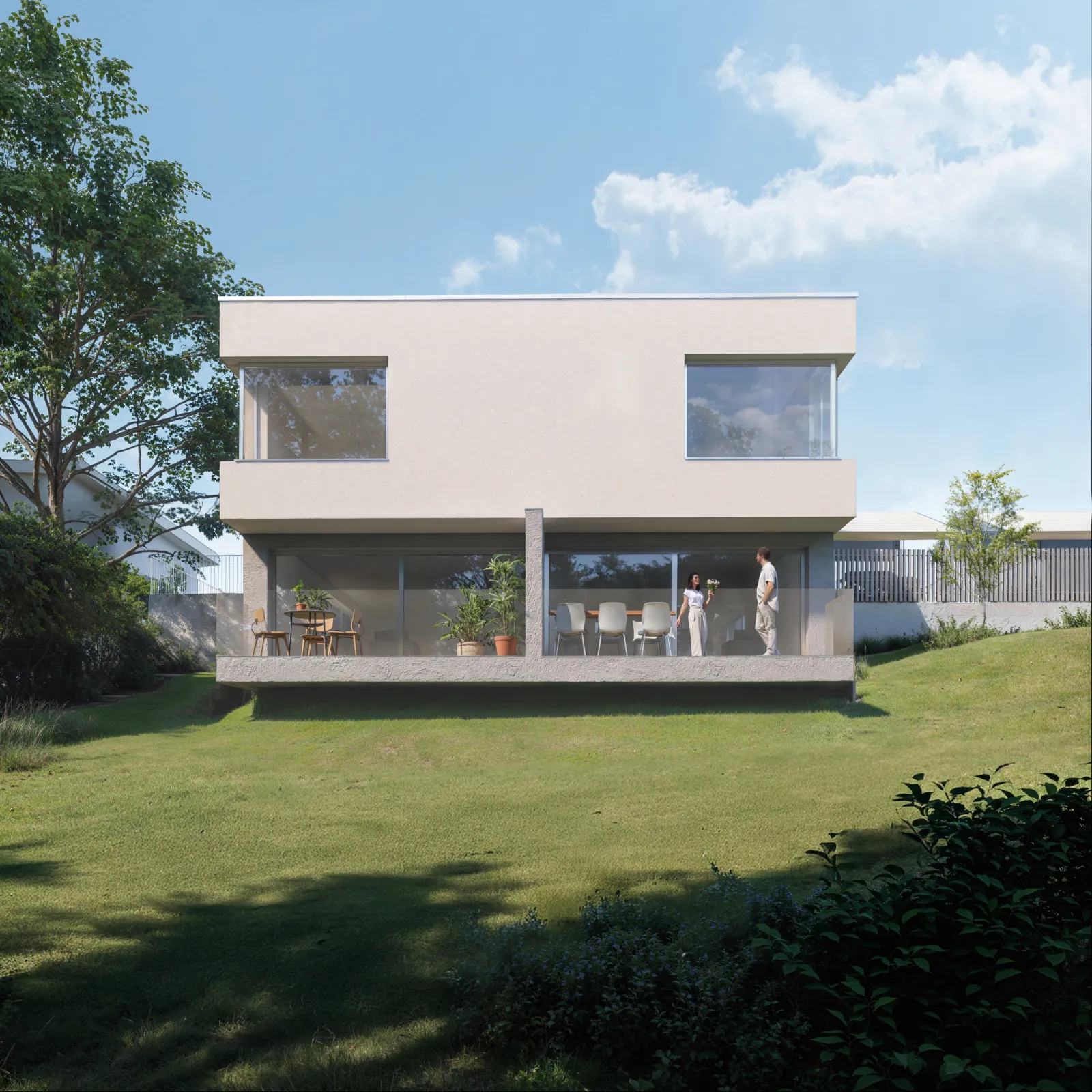 Construction de 2 villas mitoyennes-2