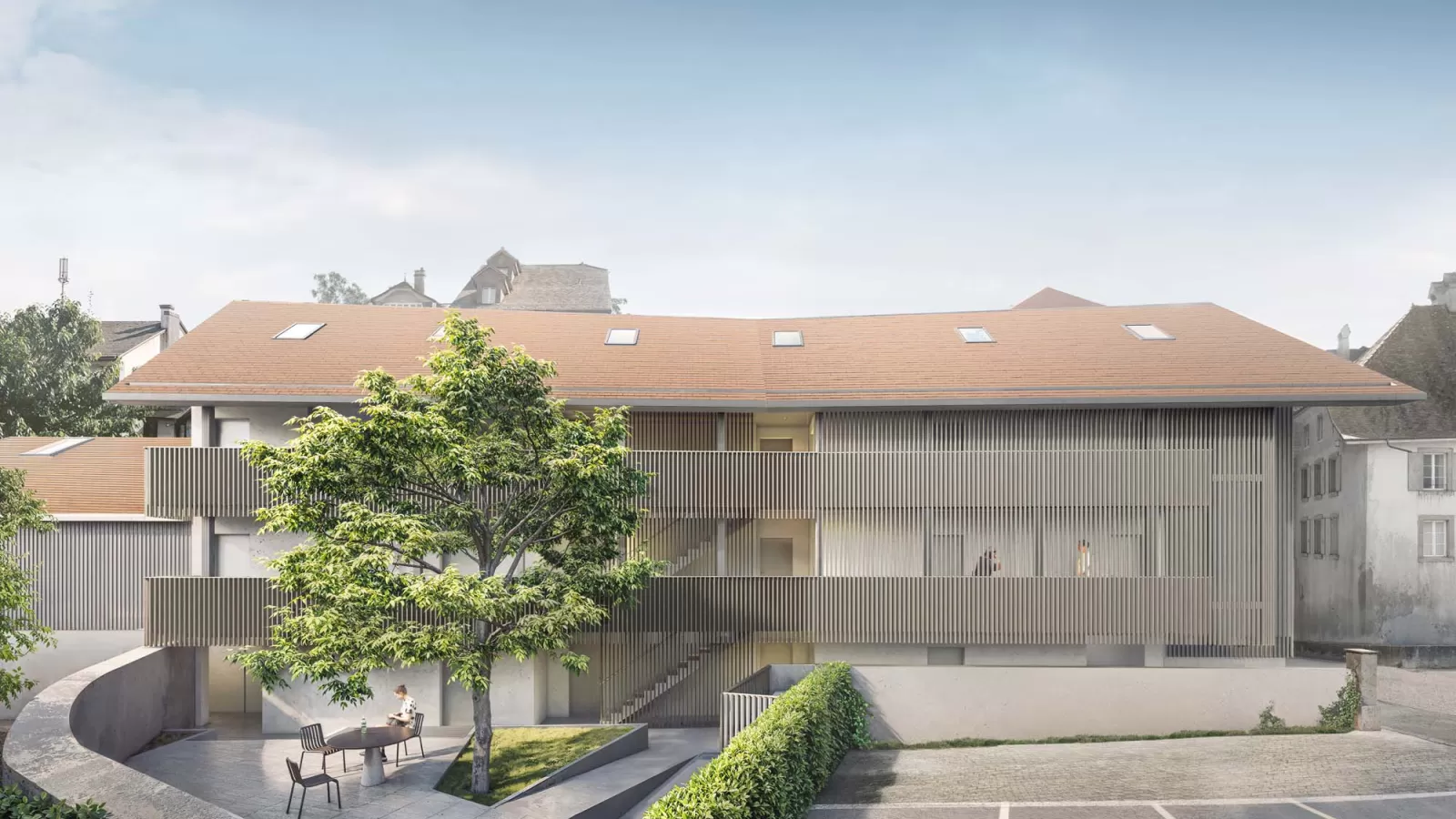 Construction d'immeuble locatif en vieille-ville