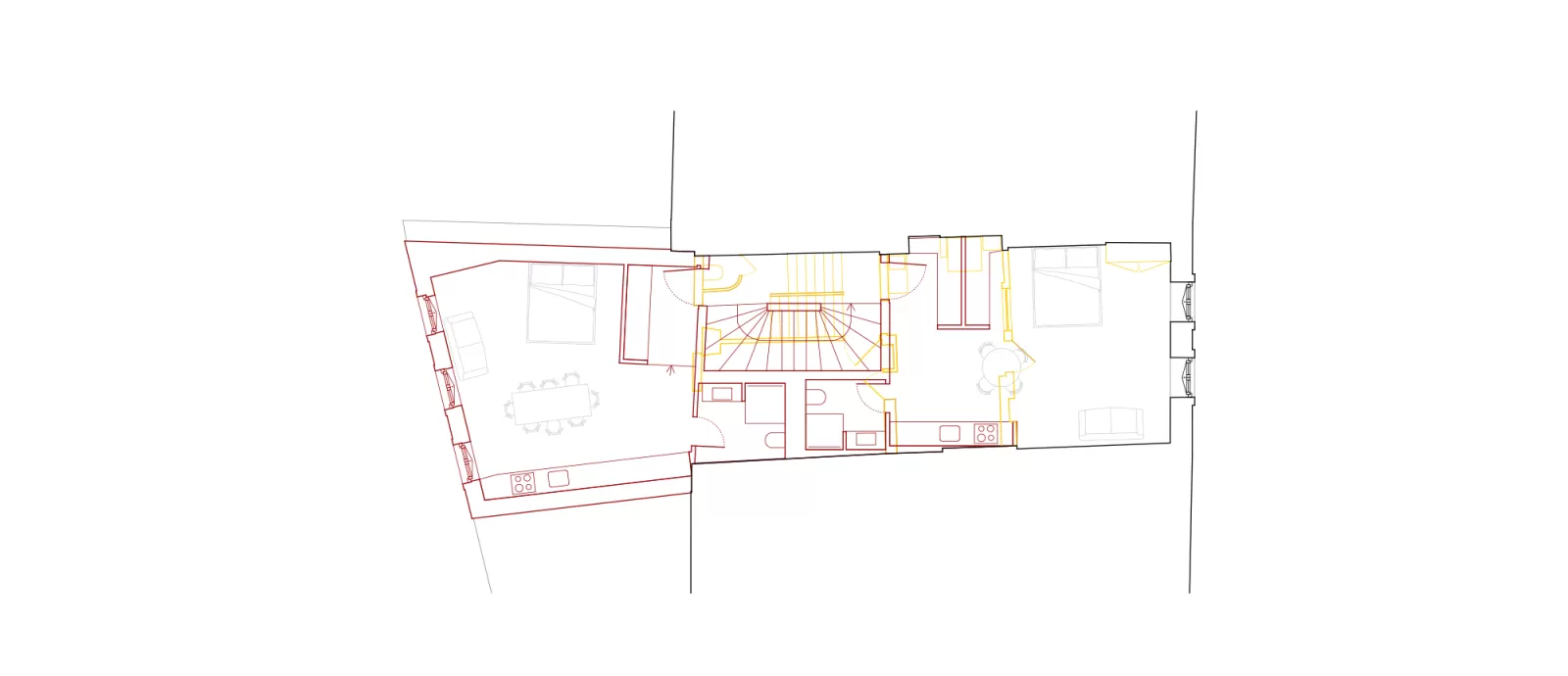Transformation d'un immeuble du XVIIIe-16