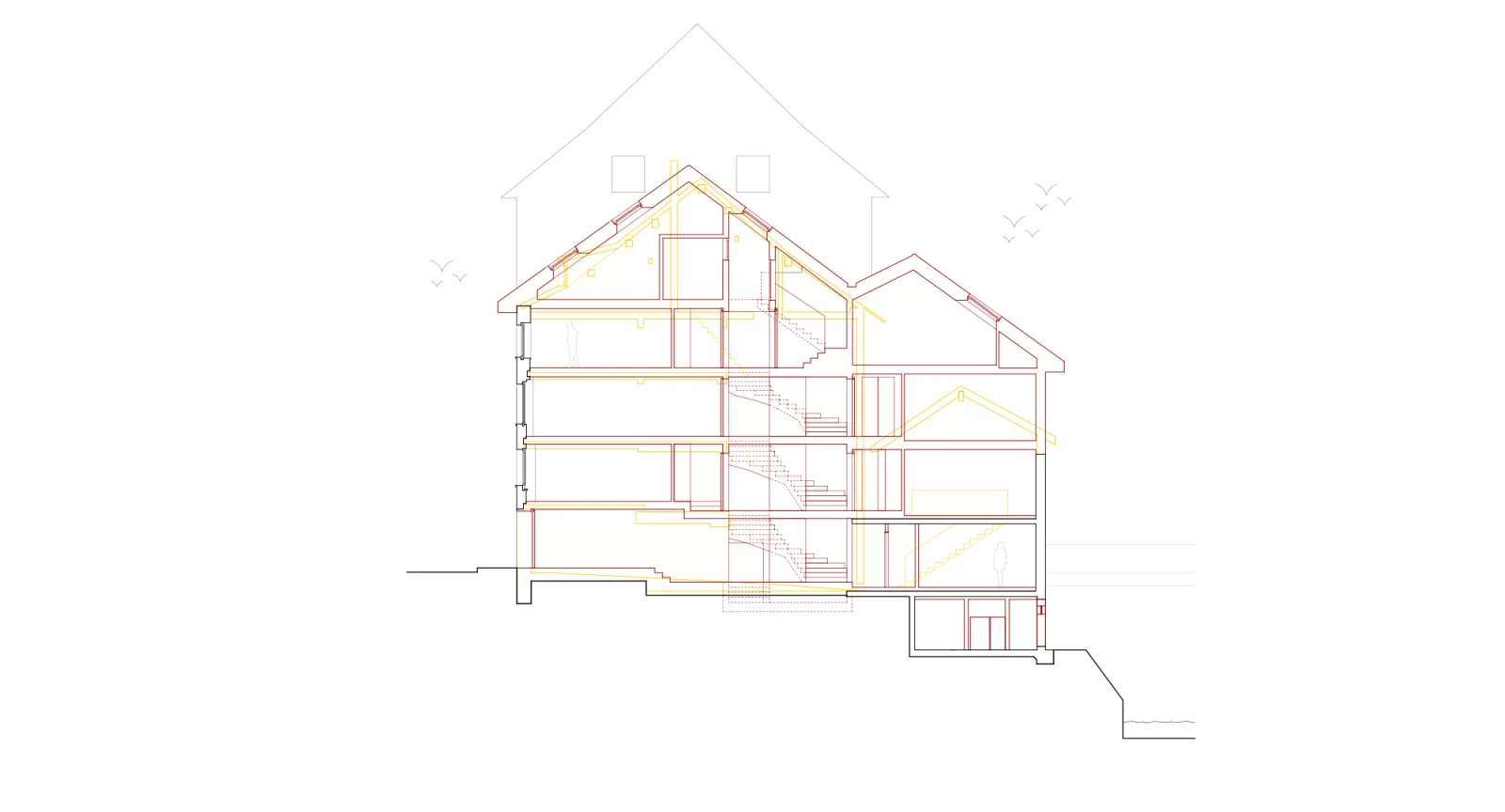Transformation d'un immeuble du XVIIIe-21