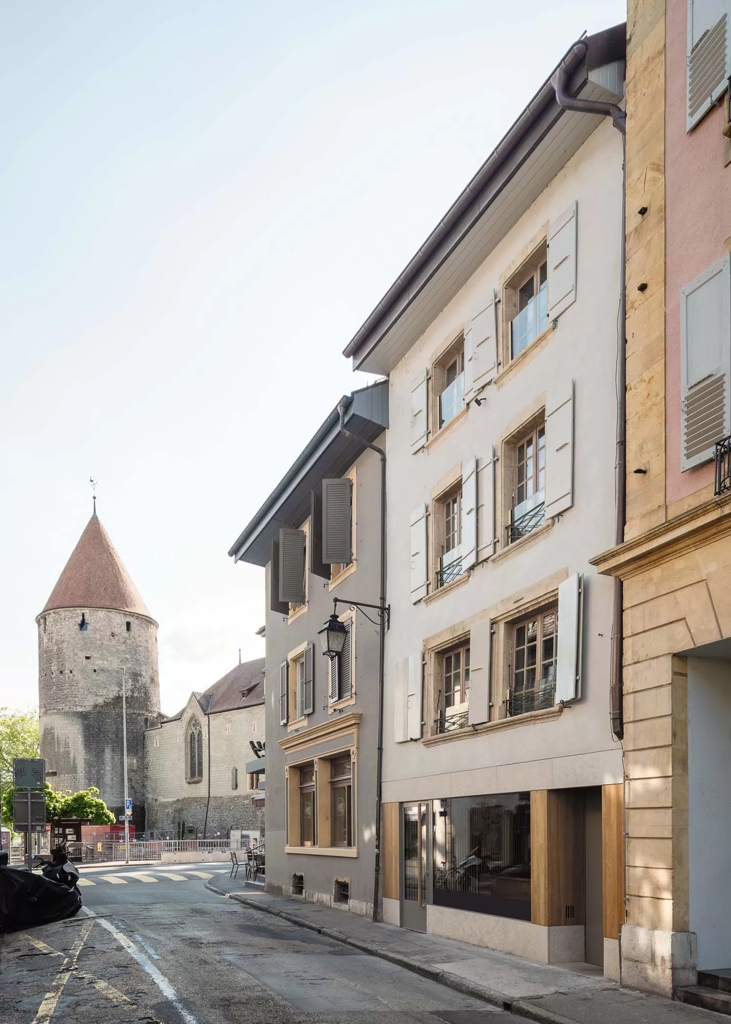 Transformation d'un immeuble du XVIIIe-1