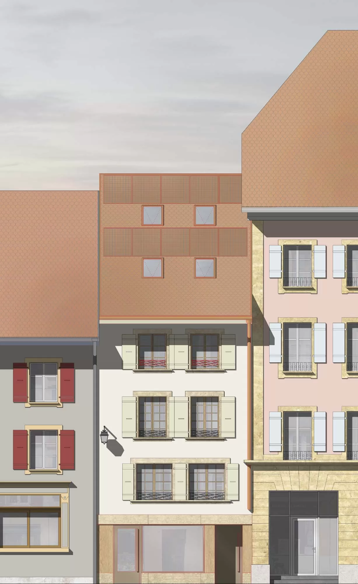 Transformation d'un immeuble du XVIIIe-24