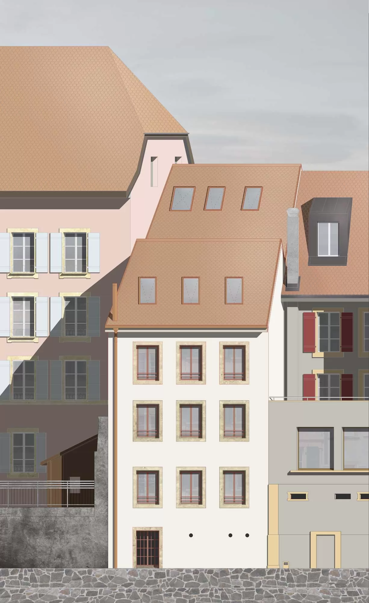 Transformation d'un immeuble du XVIIIe-25