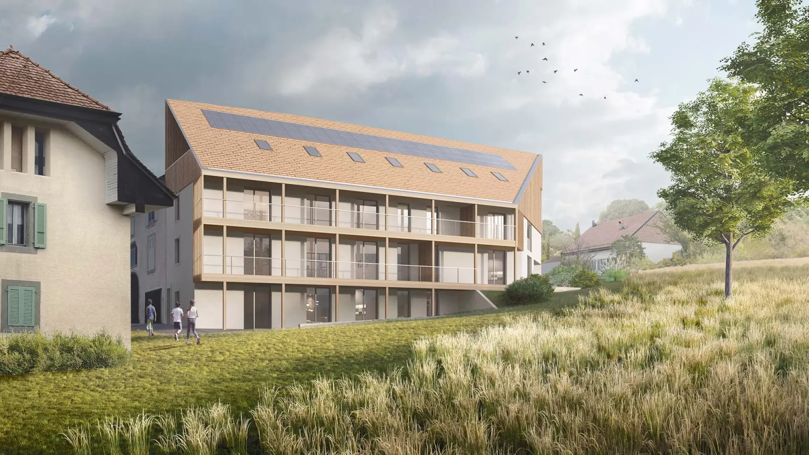 Projet d'un immeuble d'habitation-2