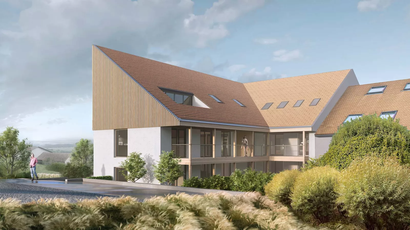 Projet d'un immeuble d'habitation