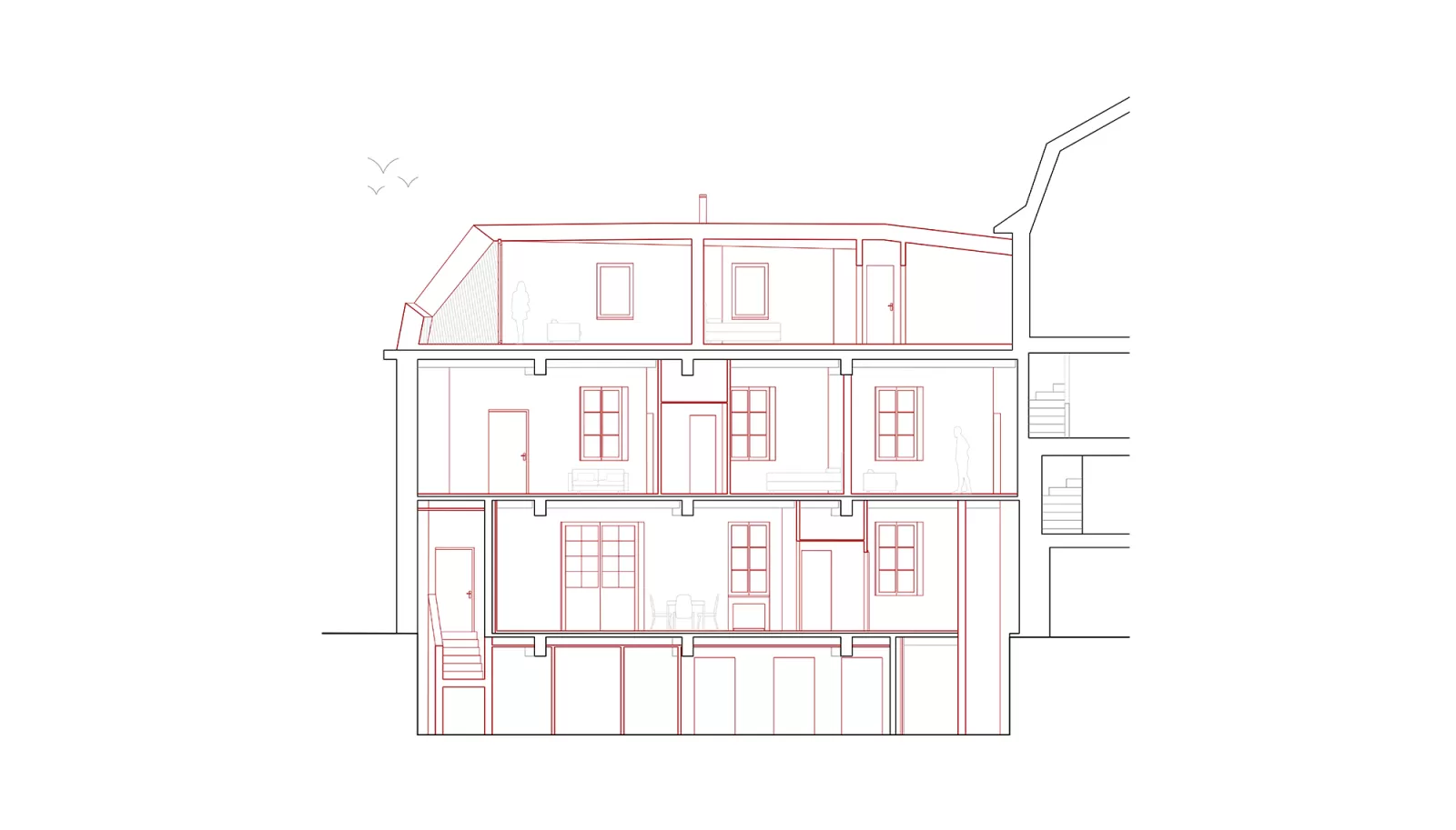 Surélévation d’un immeuble historique-19