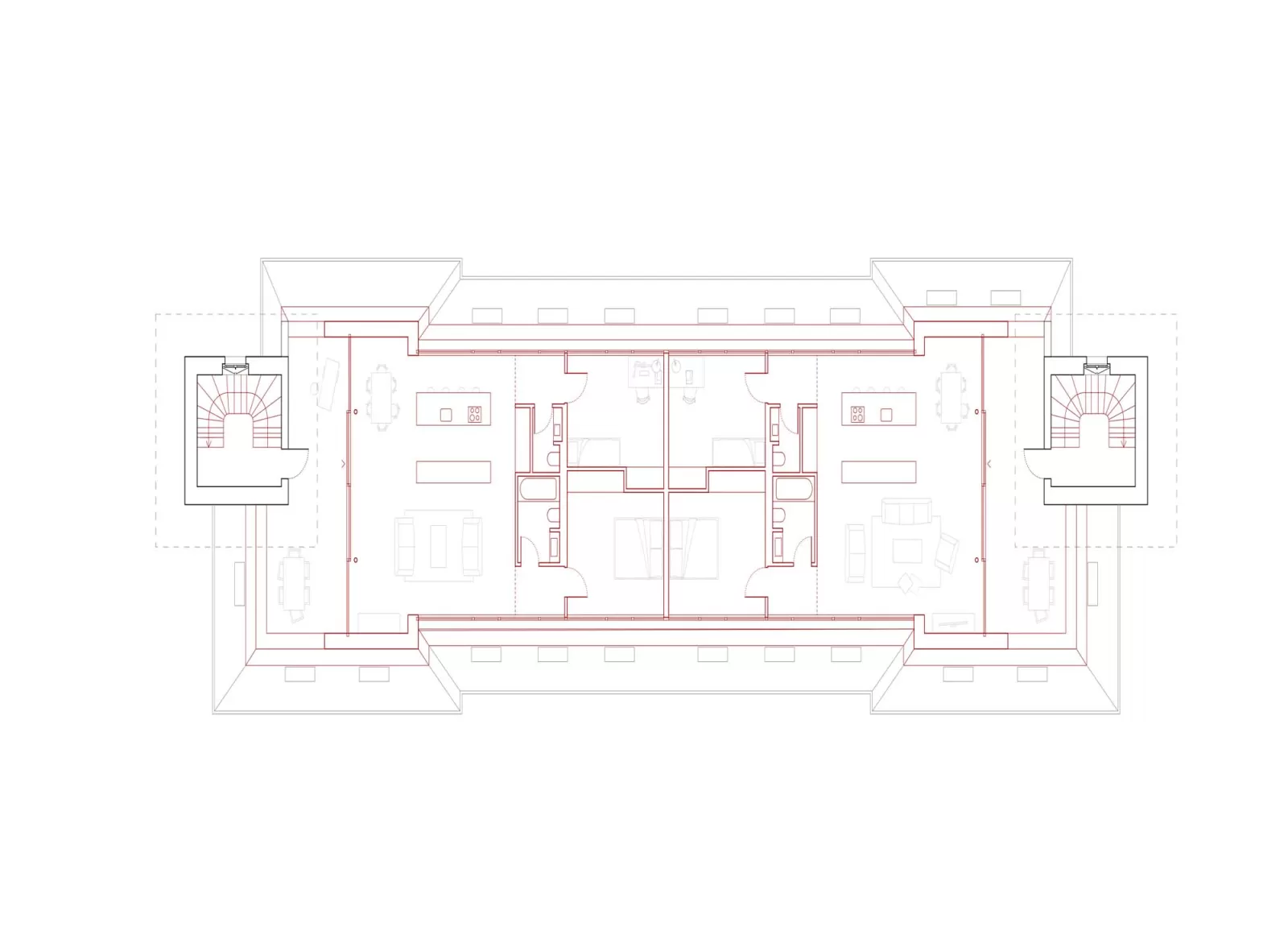 Surélévation d’un immeuble locatif du XXe sicècle-4