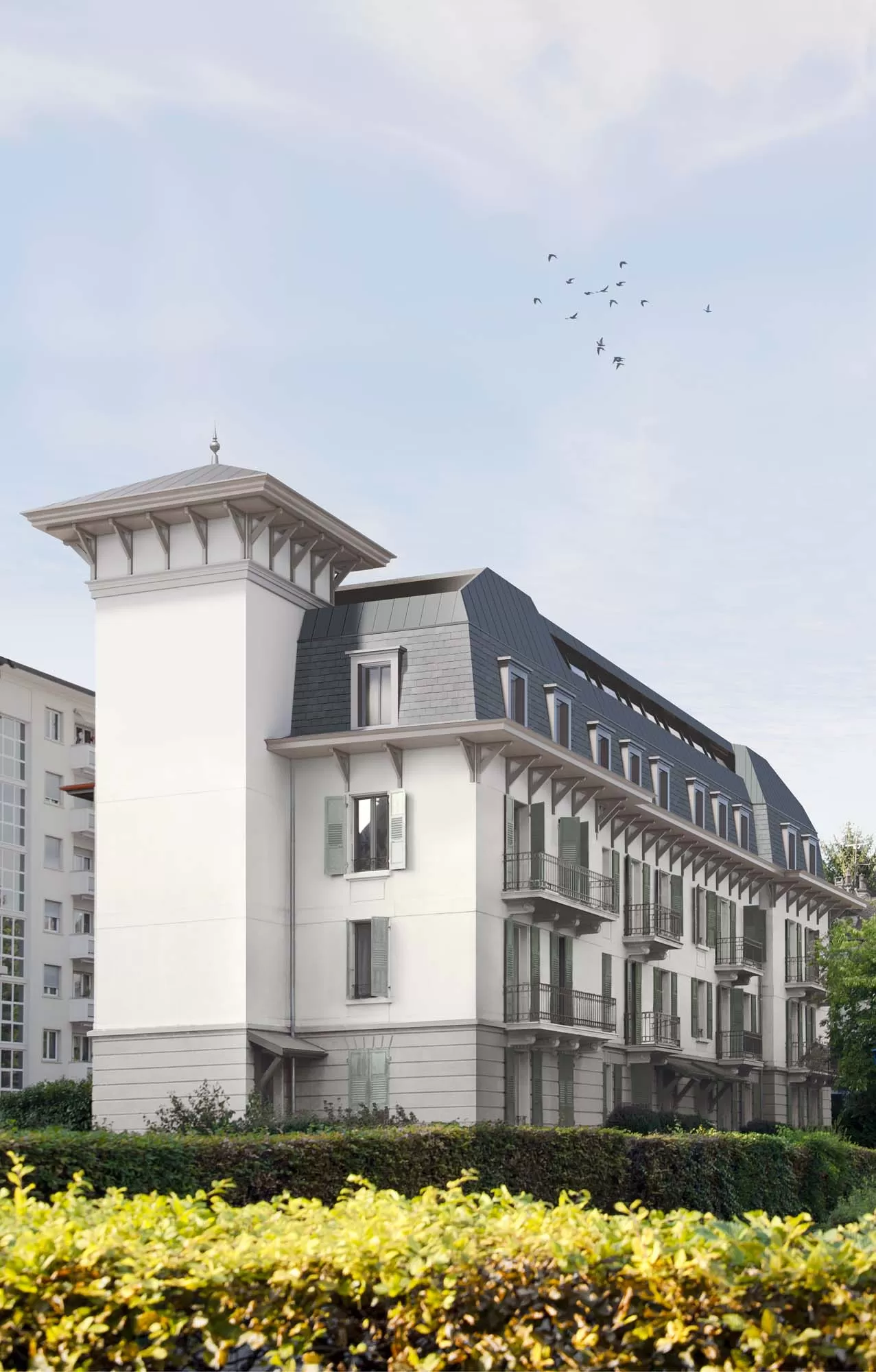 Surélévation d’un immeuble locatif du XXe sicècle-1