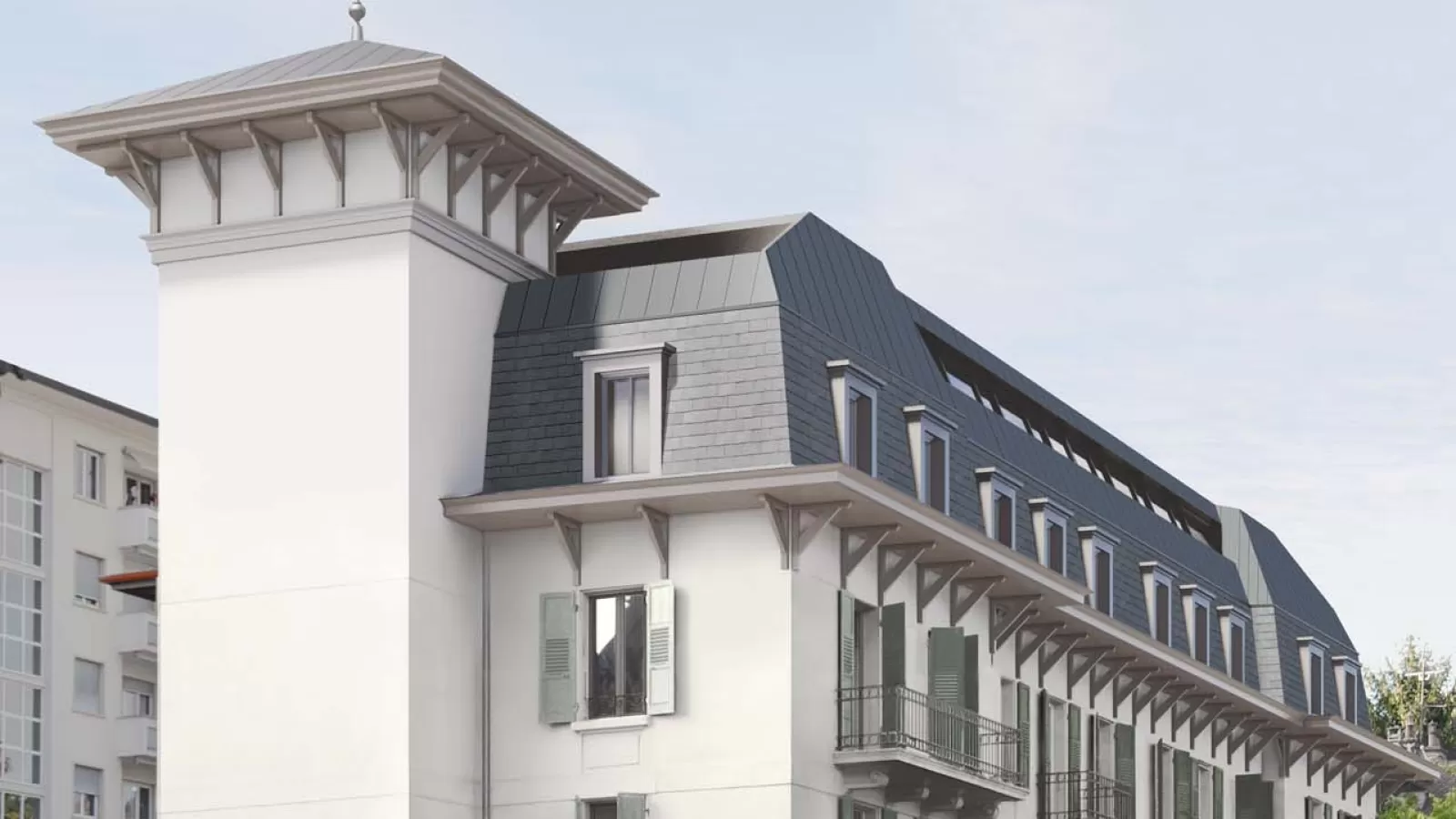 Surélévation d’un immeuble locatif du XXe sicècle