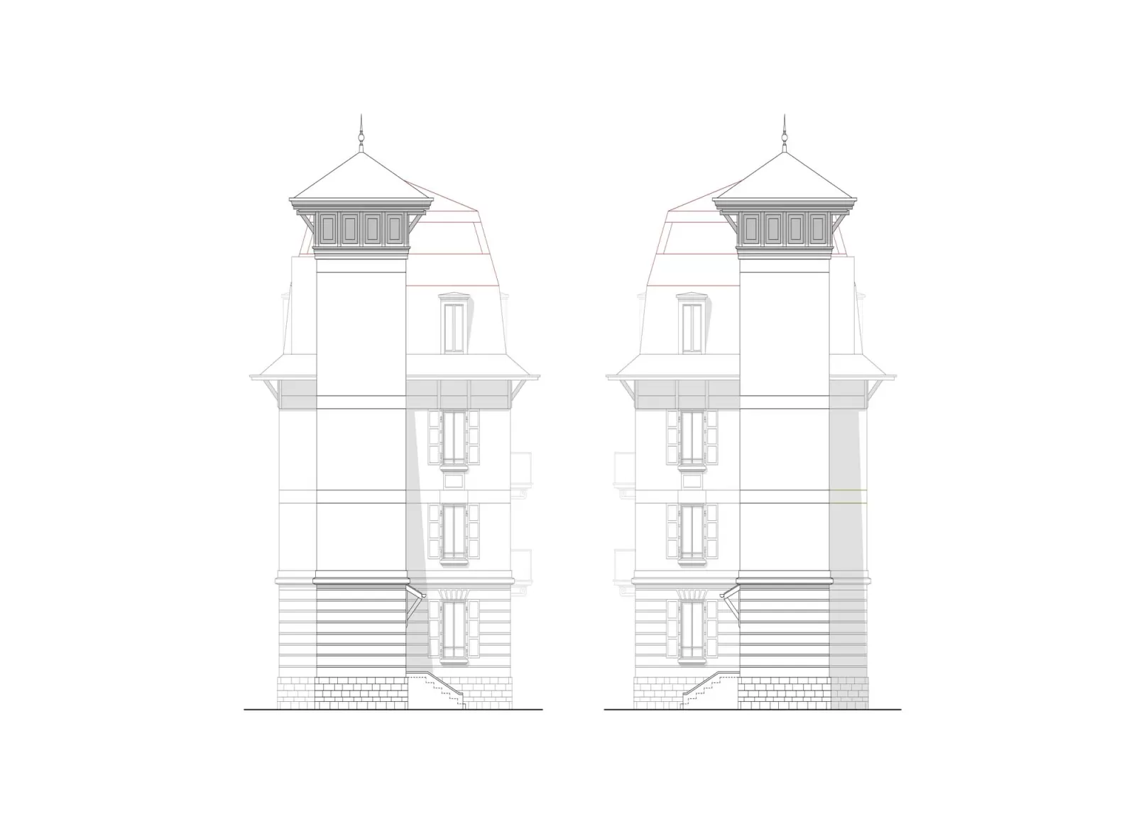 Surélévation d’un immeuble locatif du XXe sicècle-6