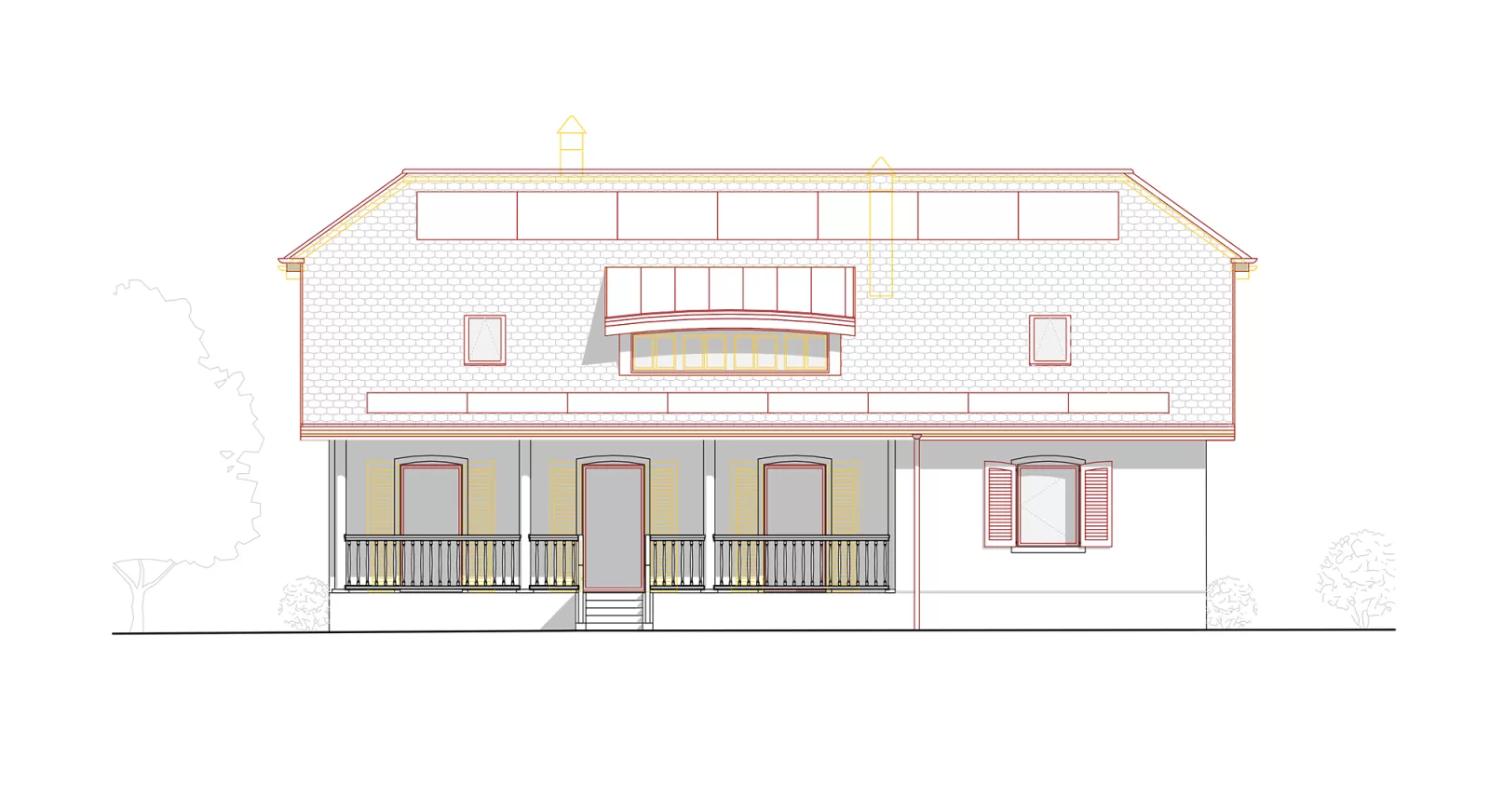 Transformation d'une villa de Maître-25