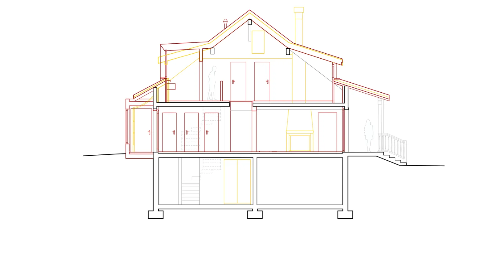 Transformation d'une villa du XXe siècle-24