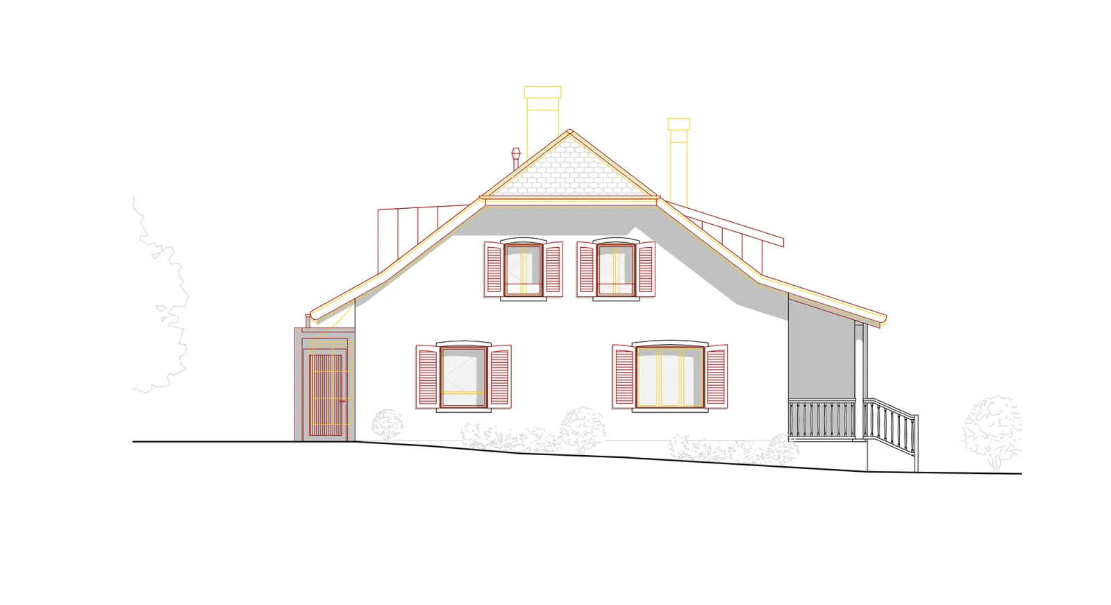 Transformation d'une villa du XXe siècle-22