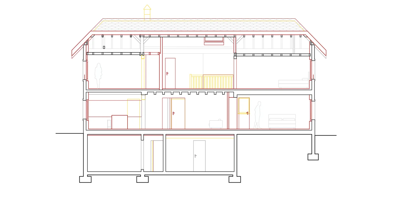 Transformation d'une villa du XXe siècle-23