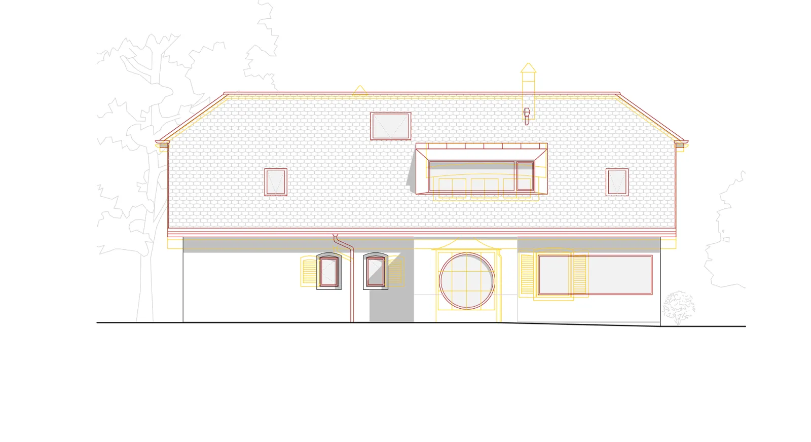 Transformation d'une villa du XXe siècle-19