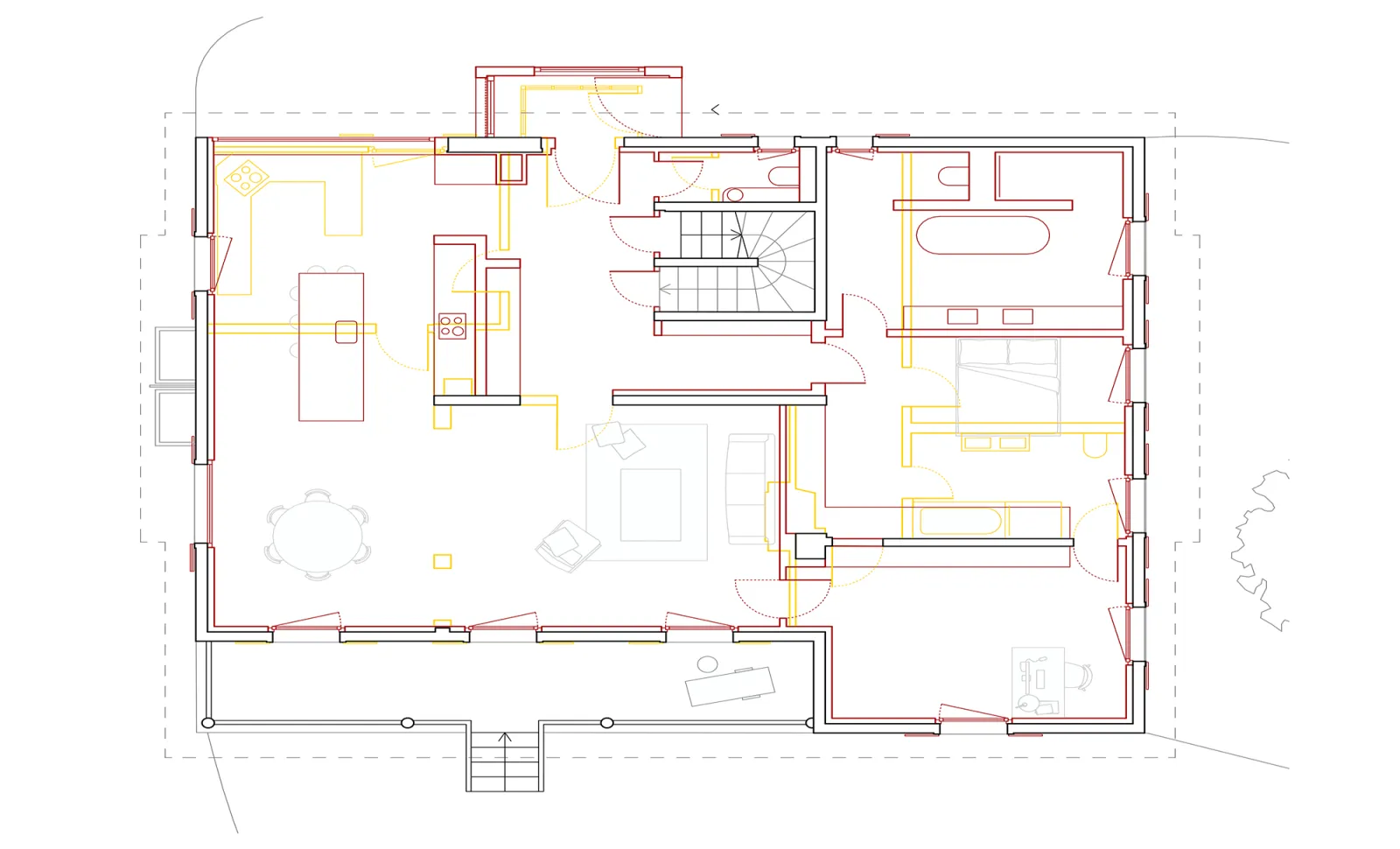Transformation d'une villa du XXe siècle-16